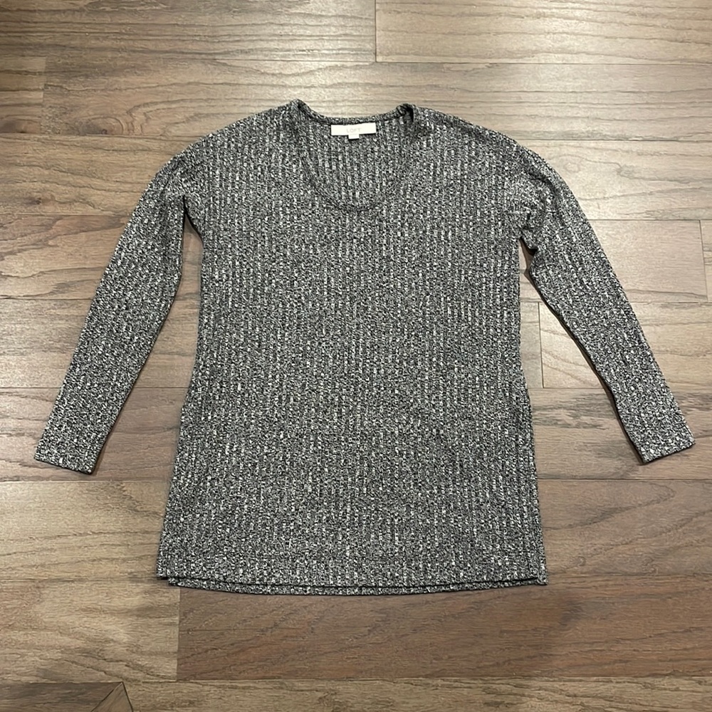 LOFT Marled Sweater Tunic - Size XS
